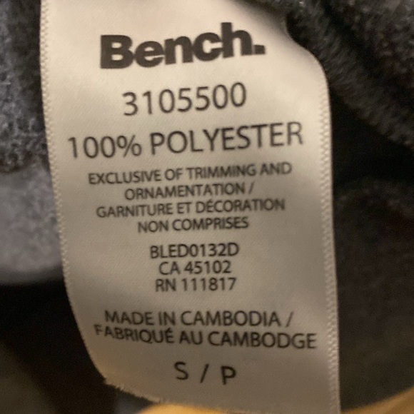 Bench polyester soft sweatshirt
Size: Small - Picture 4 of 5